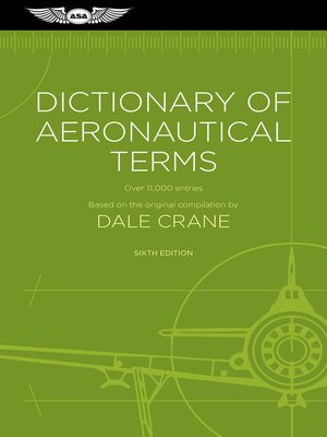 cover image of Dictionary of Aeronautical Terms
